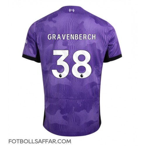 Liverpool Ryan Gravenberch #38 Tredjeställ 2023-24 Kortärmad